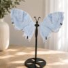 Farfalla Calcite Blu Stand Nero H 24