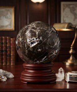 Sfera Agata con Geode composta da Sfalarite gr 619 dm 7,7 € 89 - immagine 4