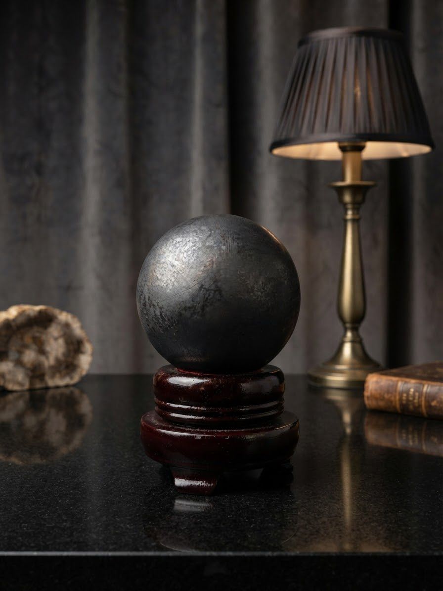 Sfera Shungite gr 170 dm 5,8 € 28 - immagine 2