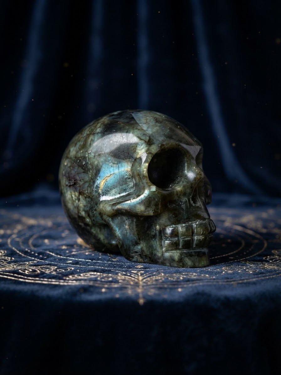 Teschio Labradorite - immagine 3