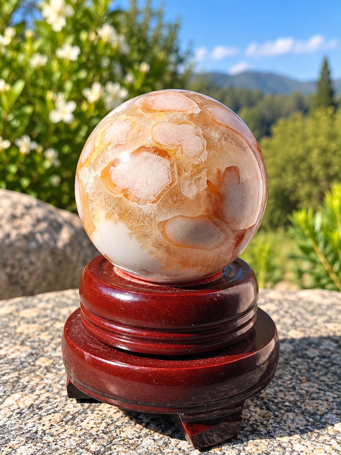 Sfera Agata Sakura - immagine 4
