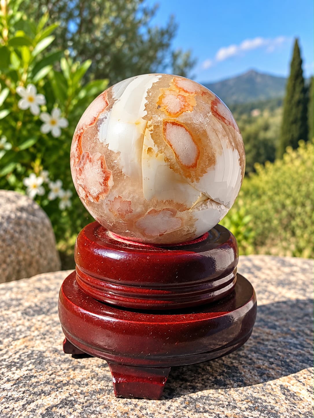 Sfera Agata Sakura - immagine 3