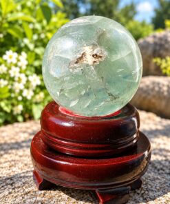 Alternative view of Sfera Fluorite Verde