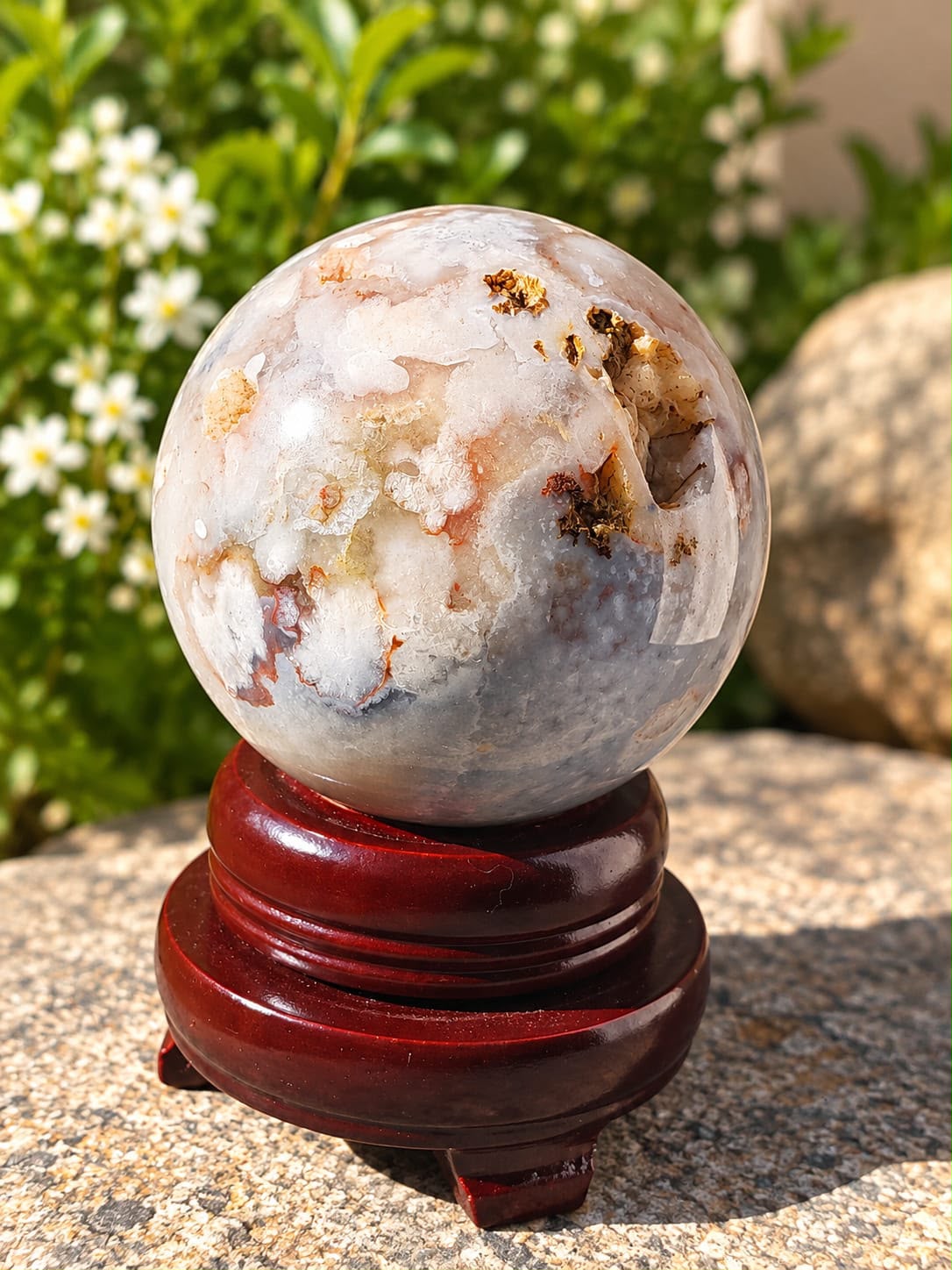 Sfera Agata Sakura - immagine 2