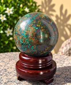 Sfera Malachite Azzurrite - immagine 3