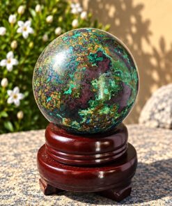 Sfera Malachite Azzurrite