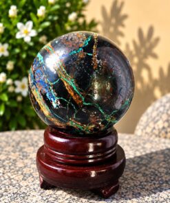 Sfera Malachite Azzurrite - immagine 2