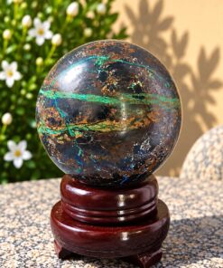 Sfera Malachite Azzurrite - immagine 3