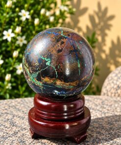 Sfera Malachite Azzurrite