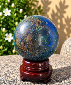 Sfera Malachite Azzurrite