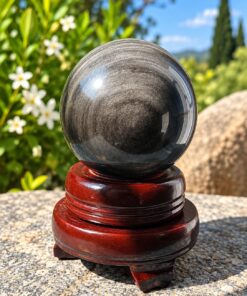 Alternative view of Sfera Ossidiana Silver